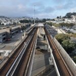 Daly City Sky Railway track