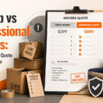 Cheap vs Professional Movers: What a Movers Quote Doesn’t Tell You