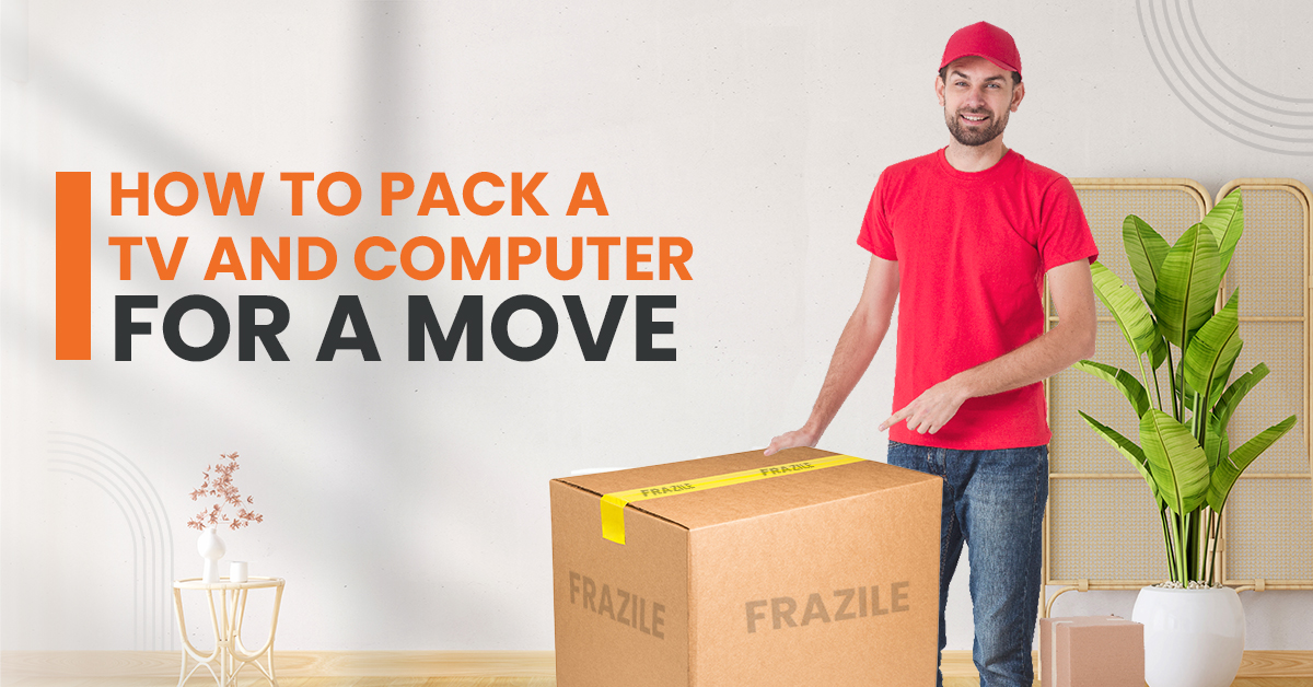 How to pack electronics for a move